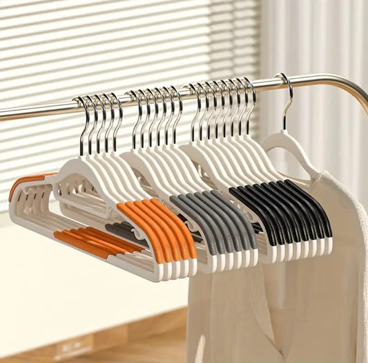 10pcs ABS Clothes Hangers Set