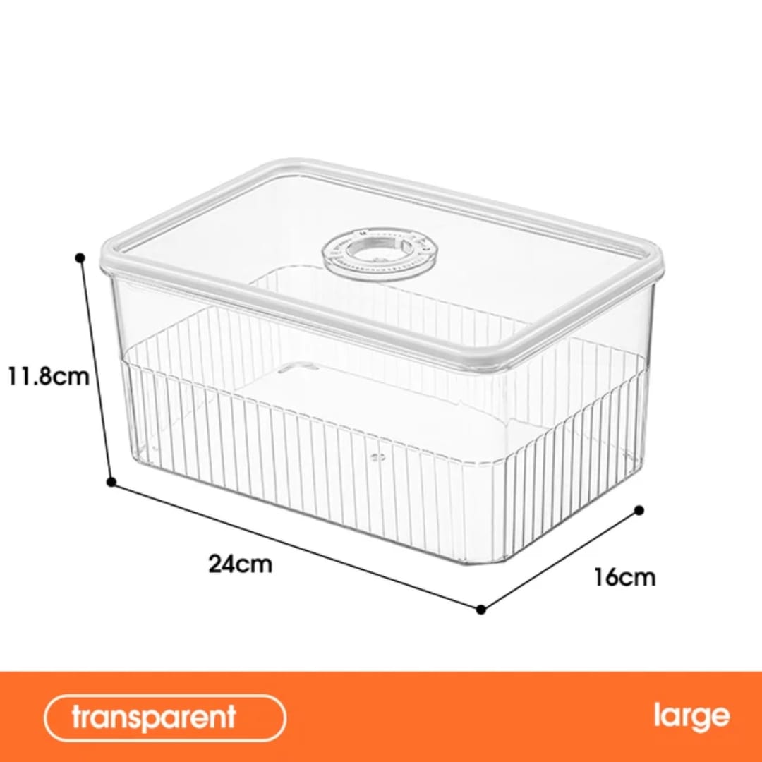 3 pc Clear Airtight Food storage Containers