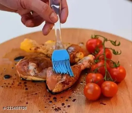 Pastry silicone brush or silicone spatula