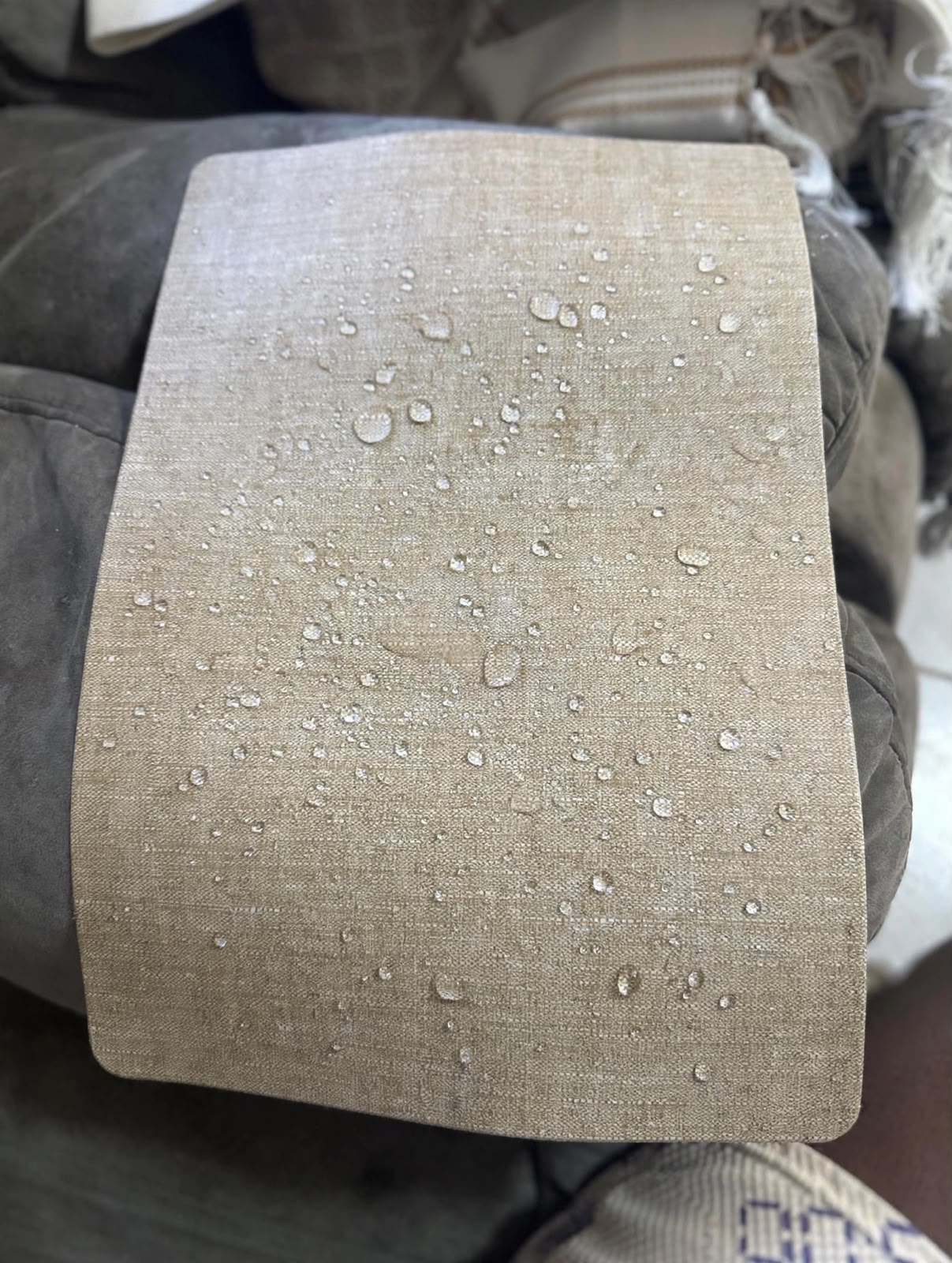 Linen Look wipeable placemats/tablemats