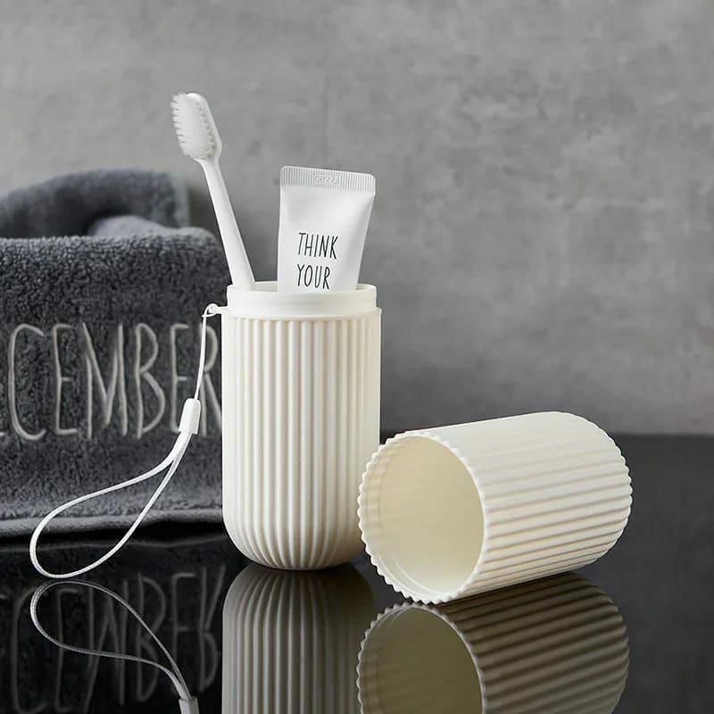 Travel toothbrush holder  (round)