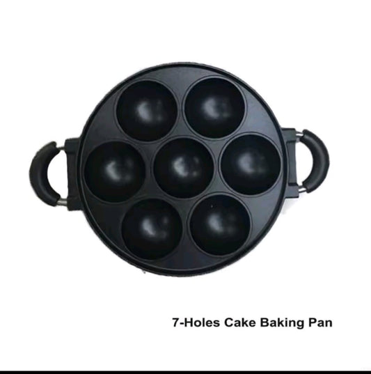 7 hole Vitumbua Cooking Cake Pan