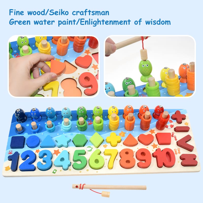 Montessori Educational wooden kids toy