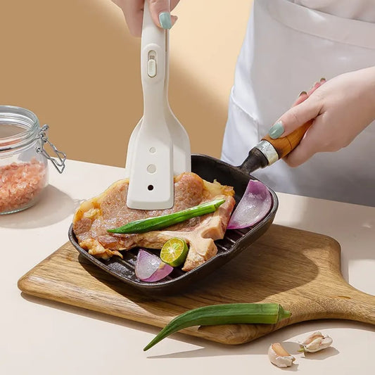 High quality 2in1 Silicone Spatula/Tongs