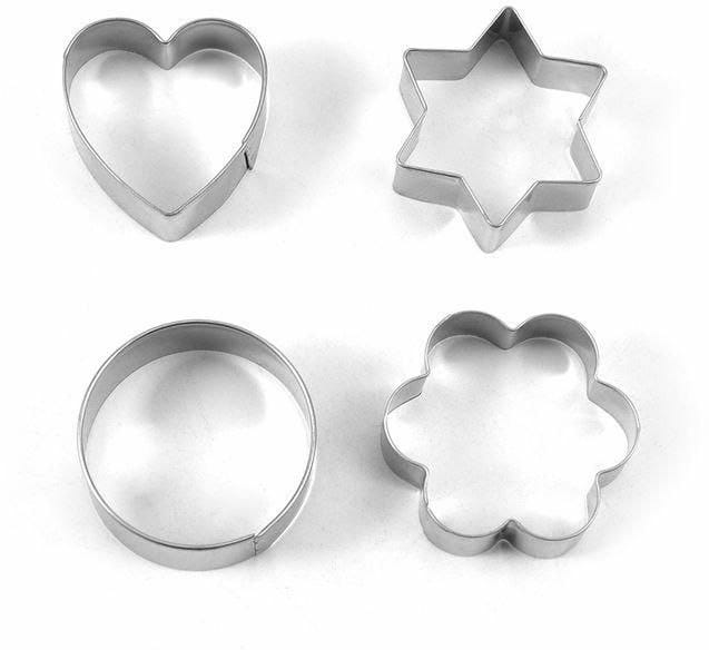 Stainless steel cookie cutter 4pcs