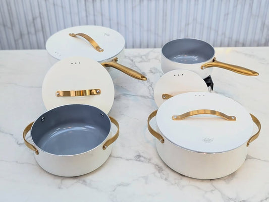 CERAMIC Cookware set
8pcs Cookware