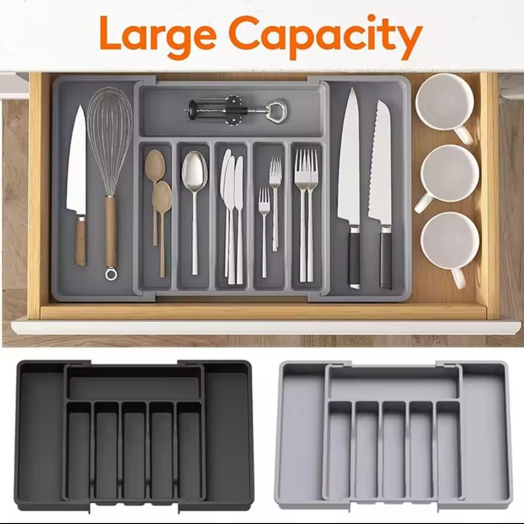 Expandable Cutlery Drawer organizer