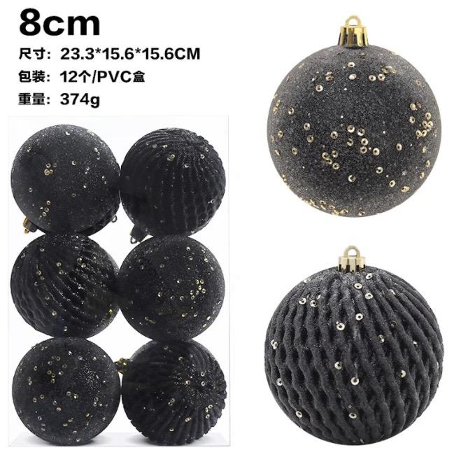 12pcs set christmas ball