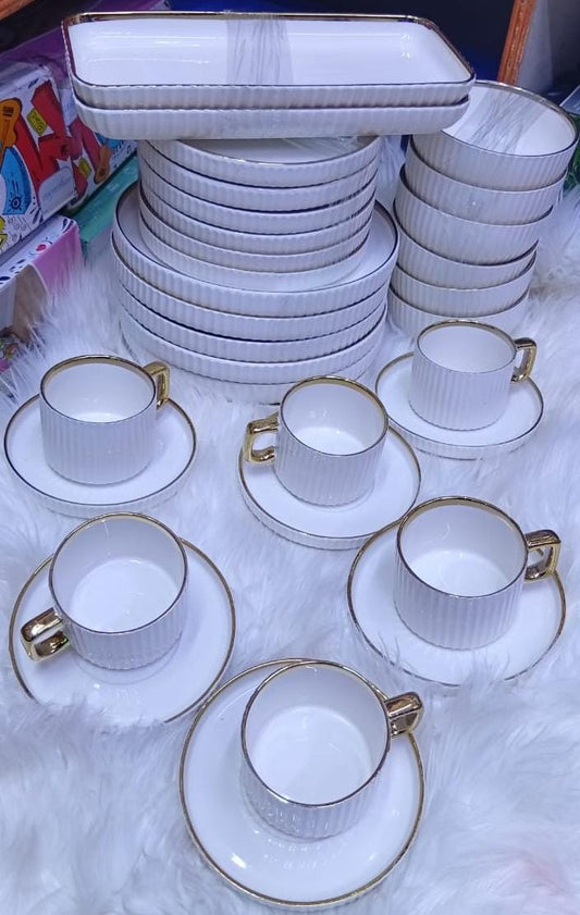 Elegant European Porcelain Dinner set