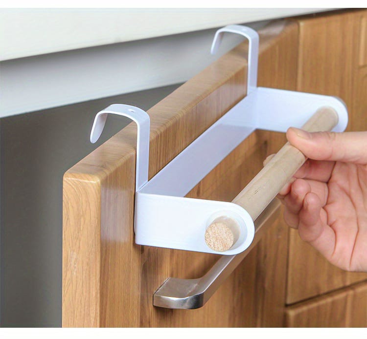Kitchen towel rack