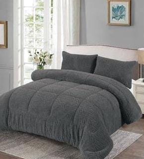 Heavy sherpa woolen duvet sets