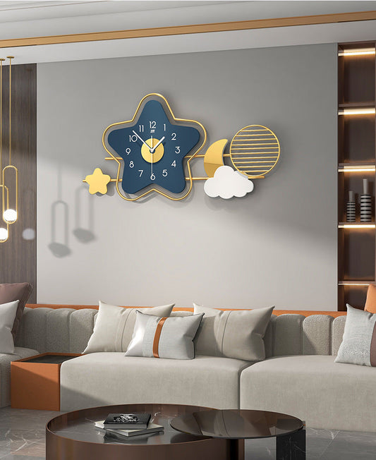 Creative Star Wall Clock