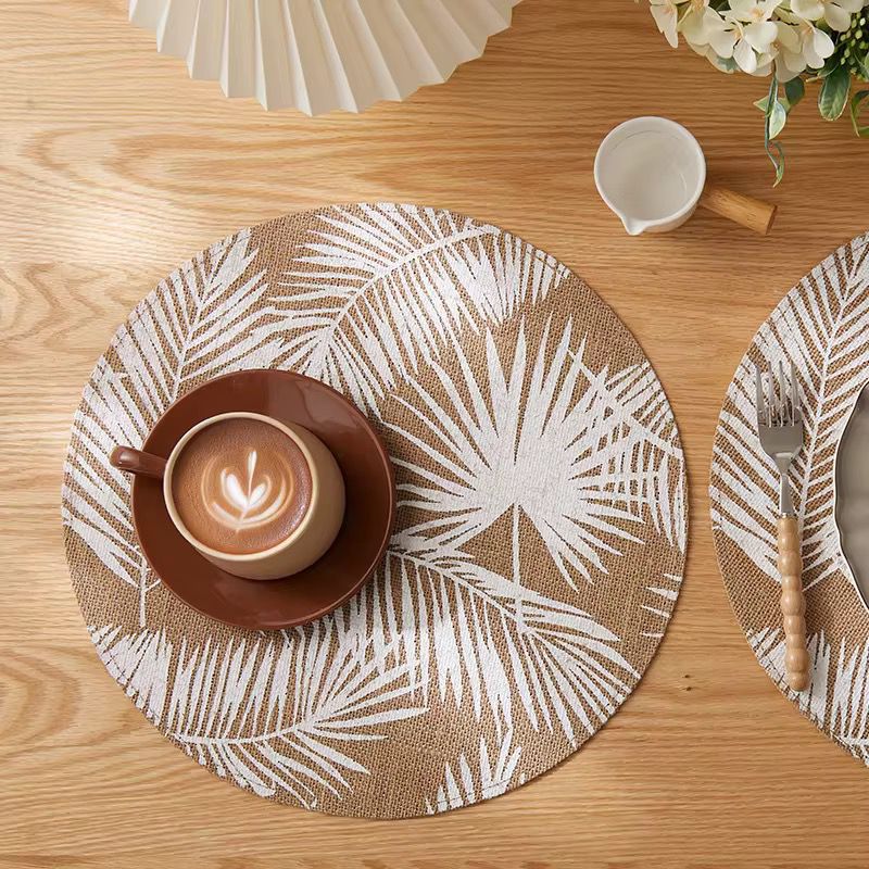 ✨6pcs Round Table Placemats