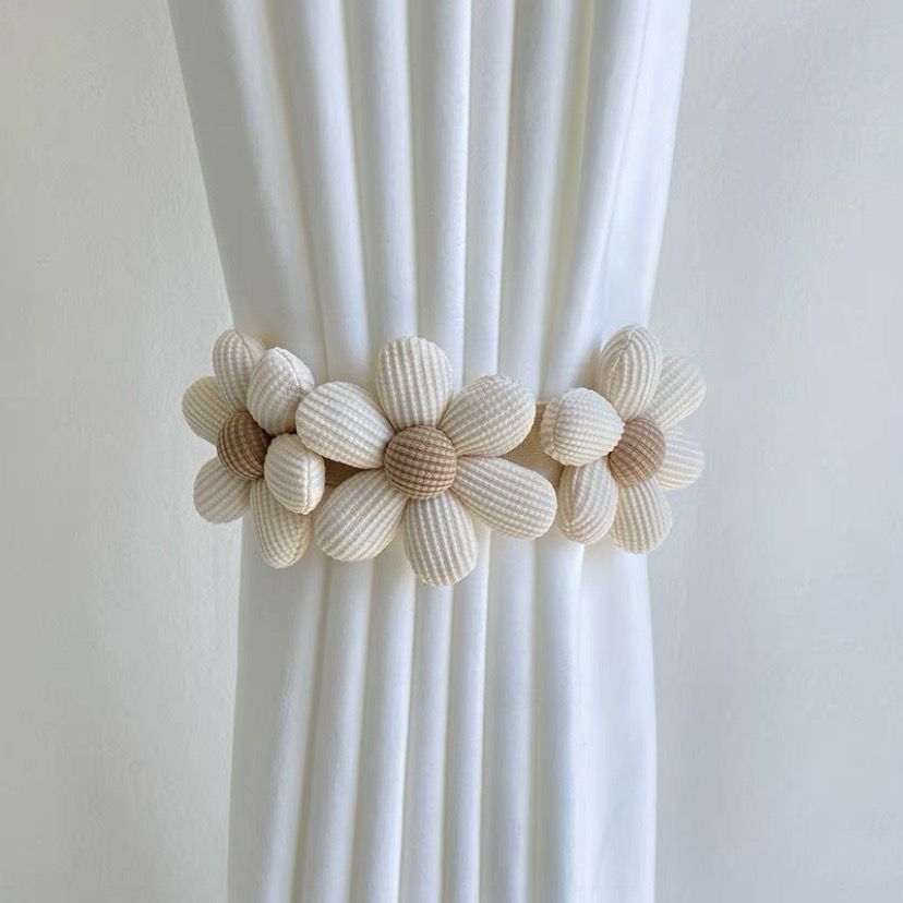 Flower Drapes Tiebacks