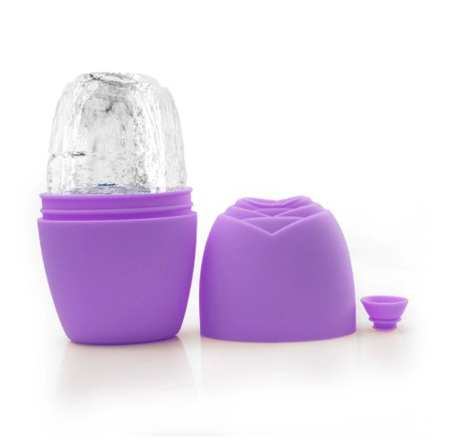 Reusable Ice Facial Roller Silicone Ice Cube Trays Upgraded Eye Face Massager