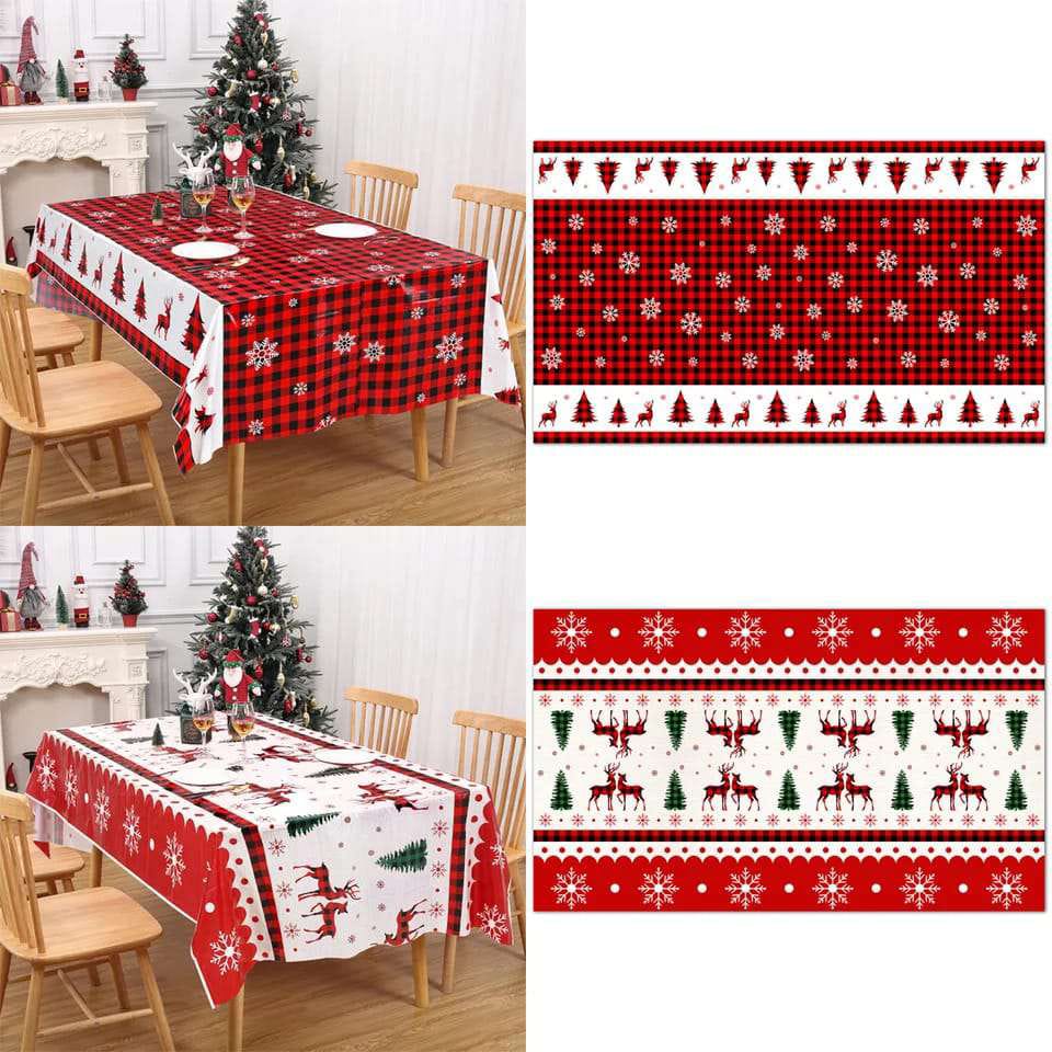 lChristmas Tablecloth Merry Chirstmas Decoration For Home