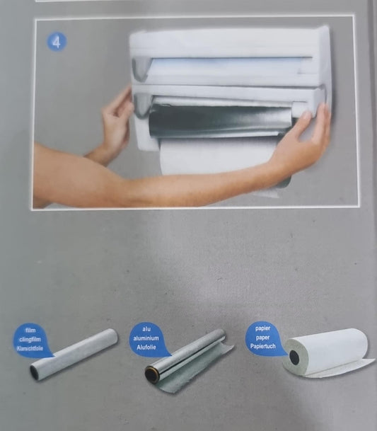 4in1 triple paper dispenser