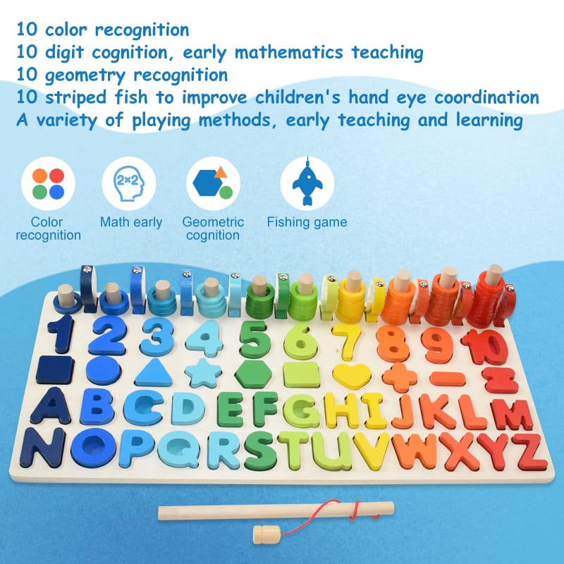 Montessori Educational wooden kids toy