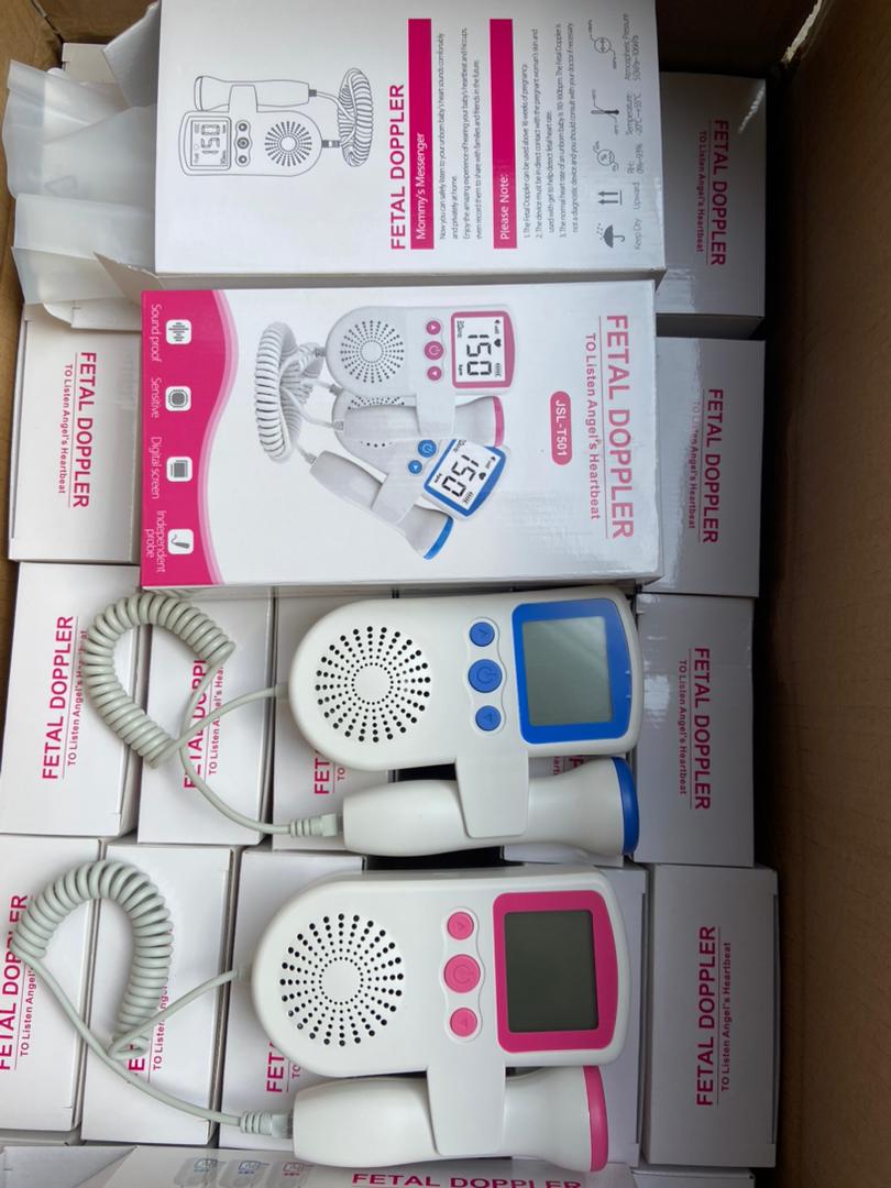 Doppler fetal portable pregnancy baby heart rate monitor