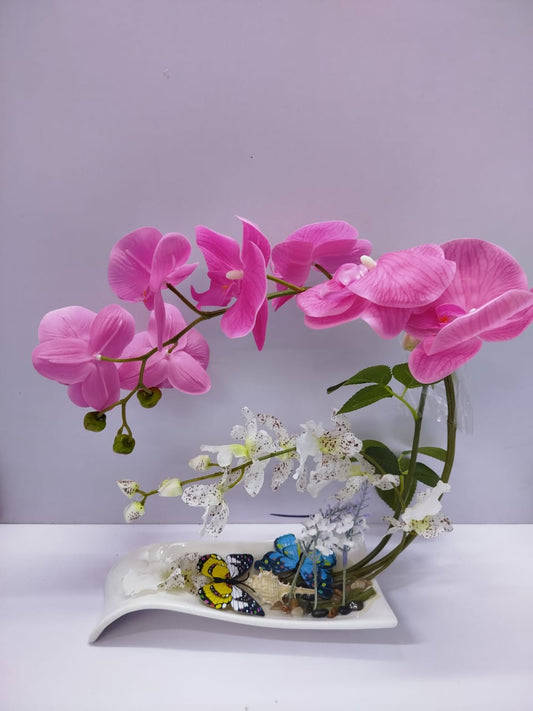 BUTTERFLY ORCHID ARTIFICIAL FLOWER DECOR