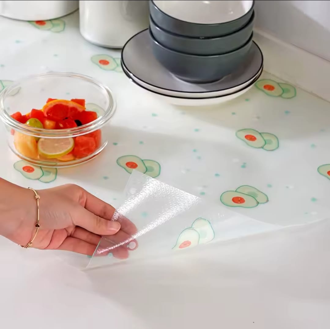 Kitchen drawer liners oil proof moisture cupboard shelf liner mat