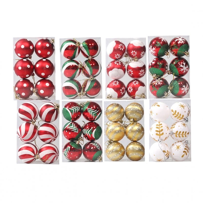 Coloured Christmas balls