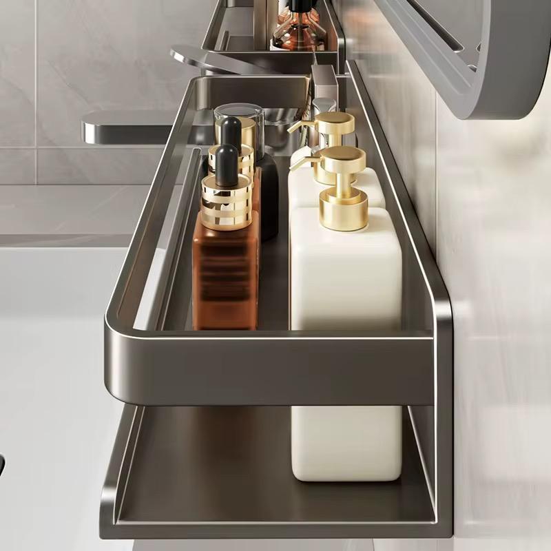Wall mounted bathroom storage / spice storage rack Color
