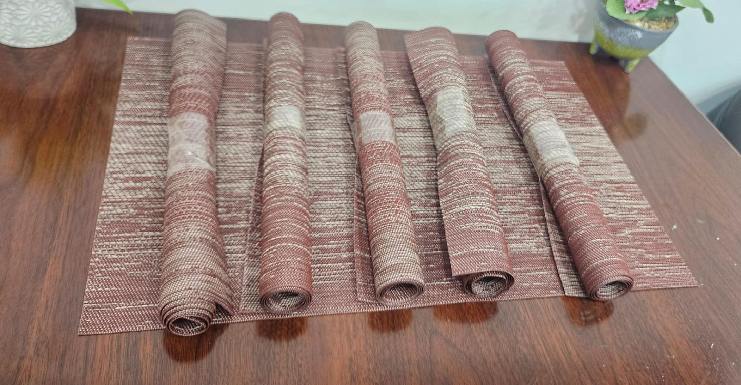 Woven PVC TABLE MATs
