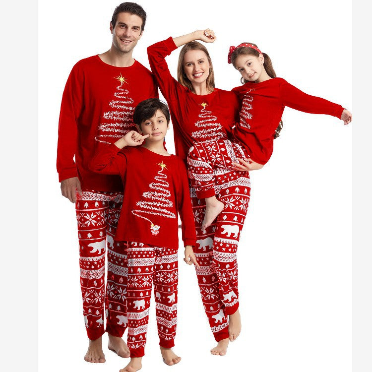Christmas pajamas outfit for both Adults &kids