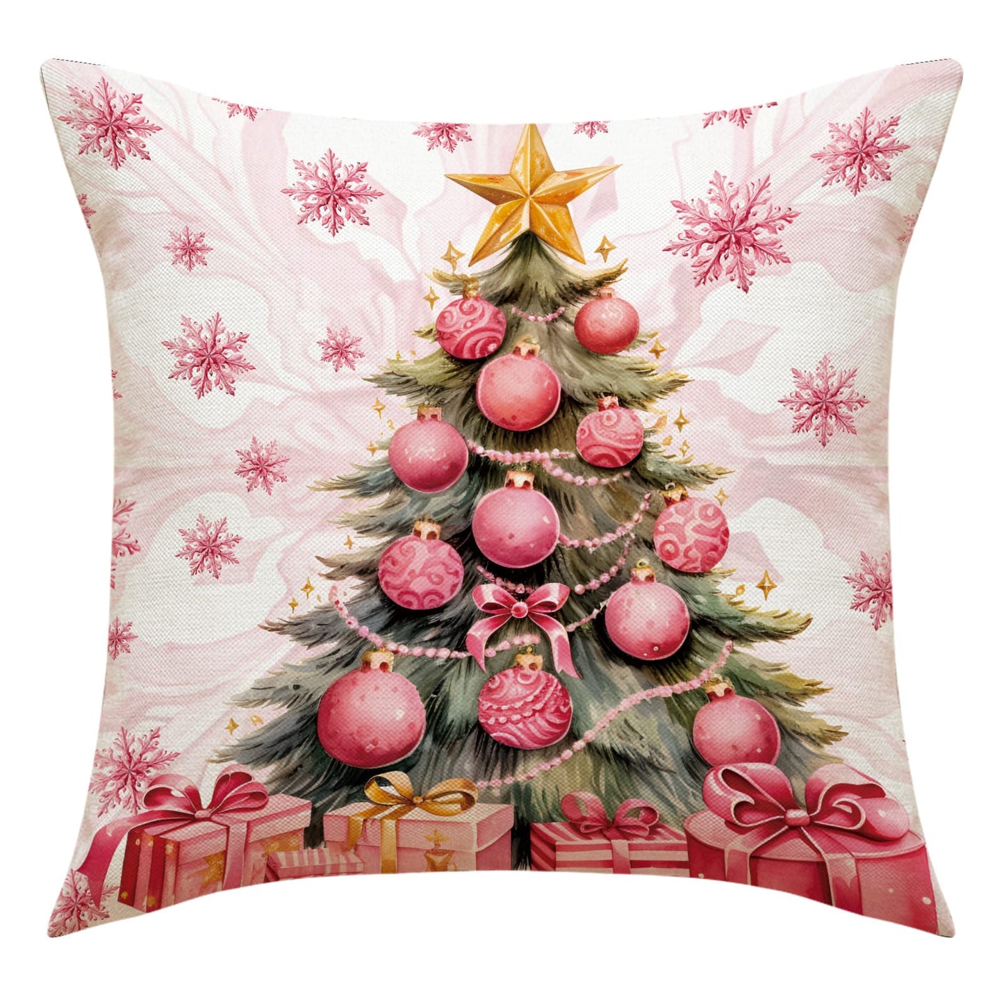 Christmas themed pillow cases