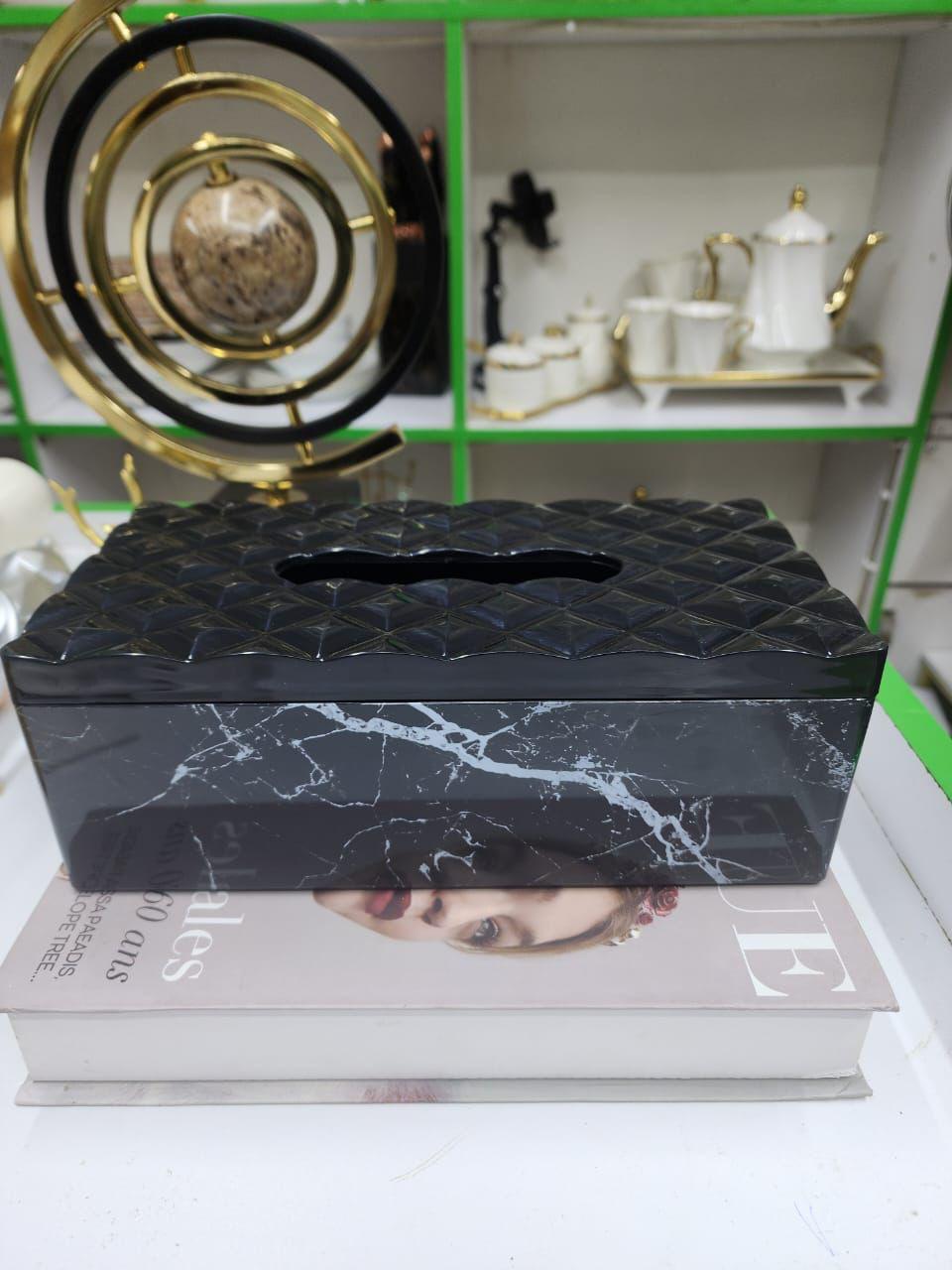 Marble Tissue Napkin holder Marble Stone Paper box