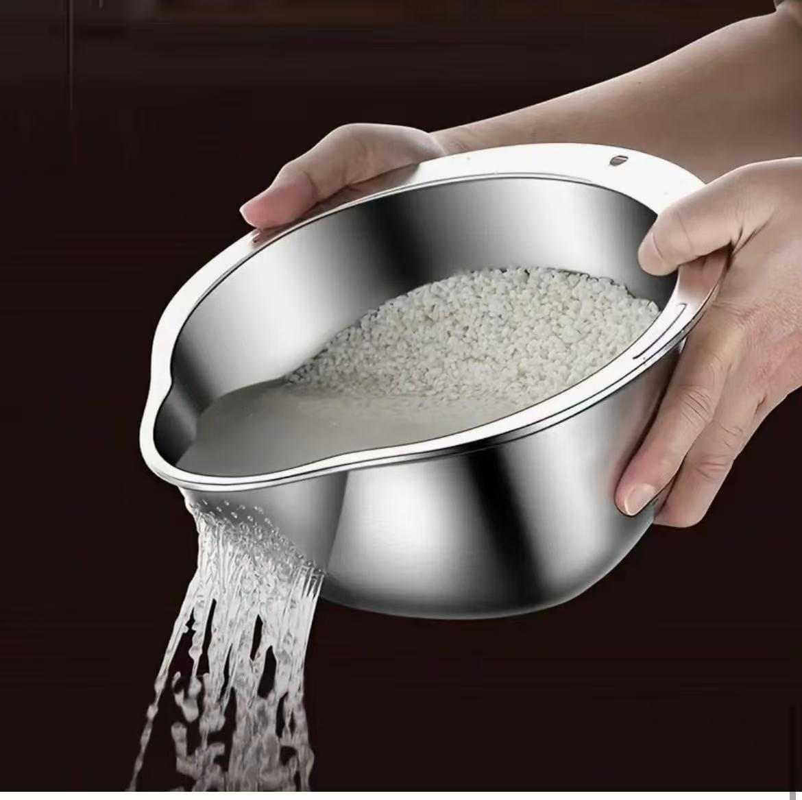 Heavy Duty Stainless Steel Strainers & Colanders