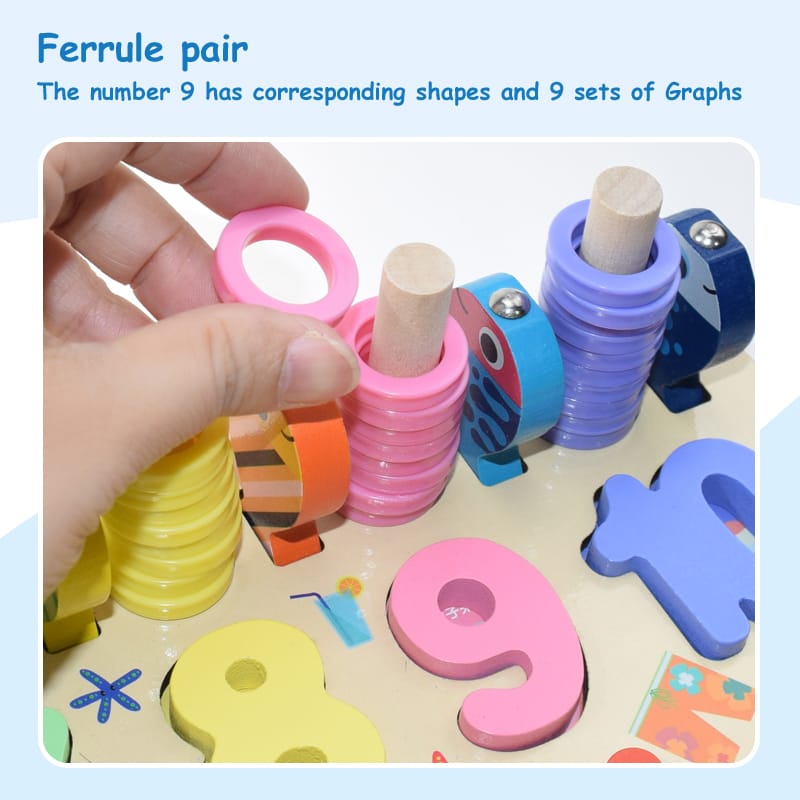 Montessori Educational wooden kids toy