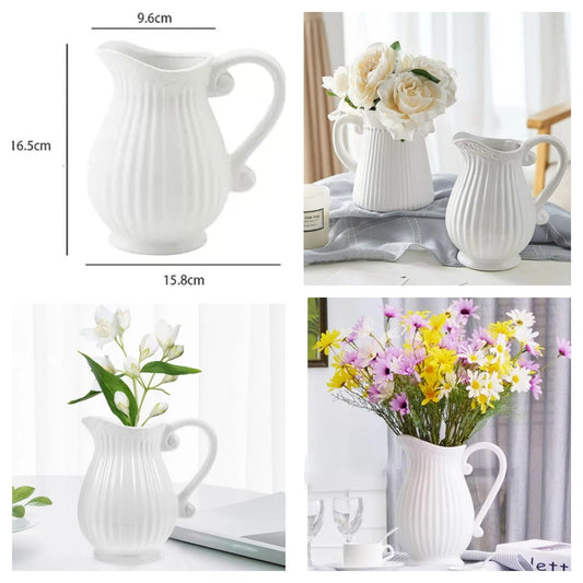 Beautiful white Vase Decor