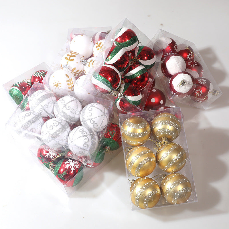 6pcs Christmas Ball 6cm