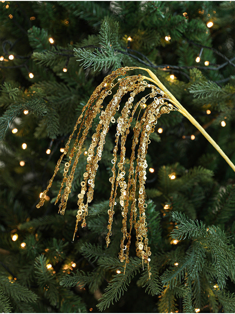 60CM Glitter Twig Ornaments Branches