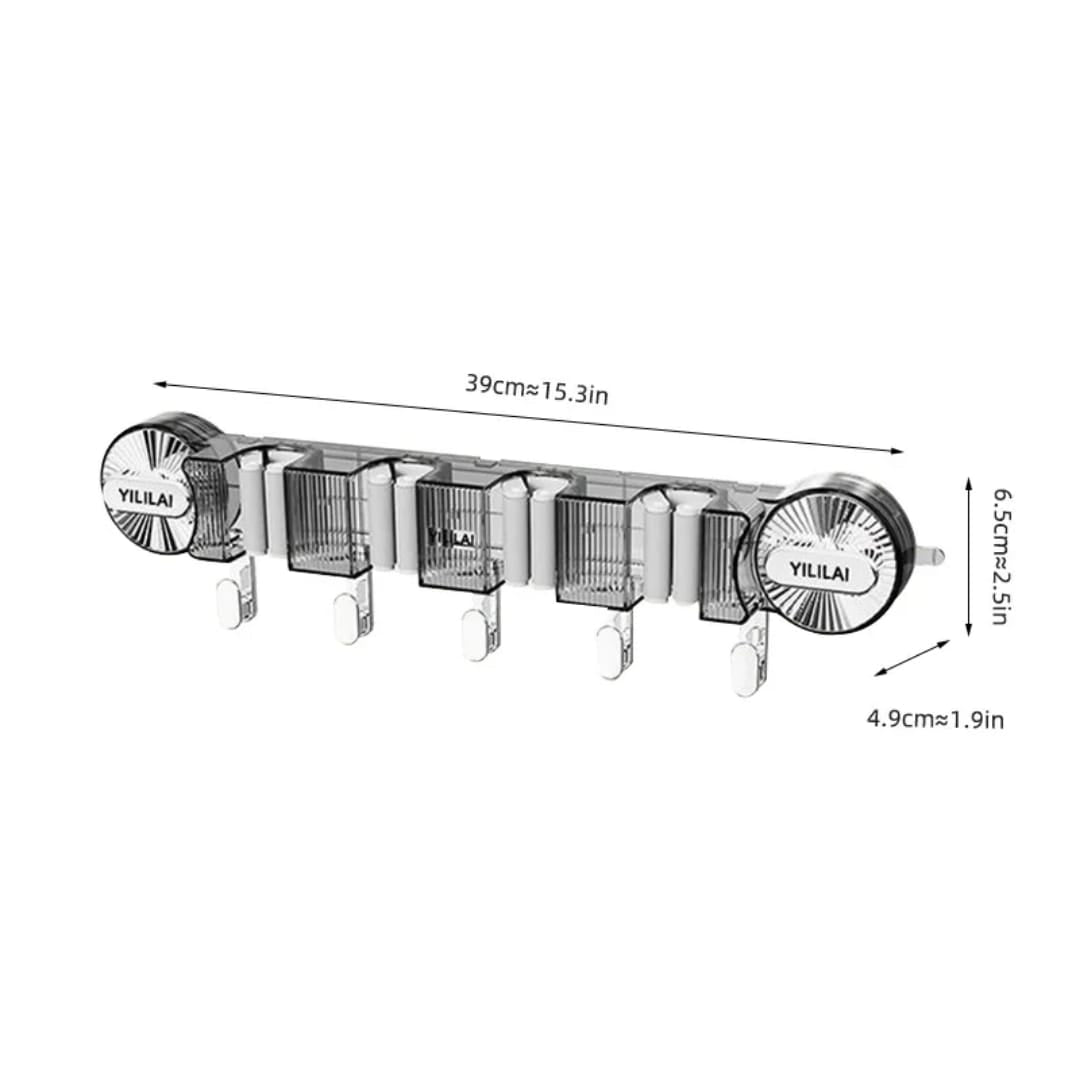 Suction mop holders