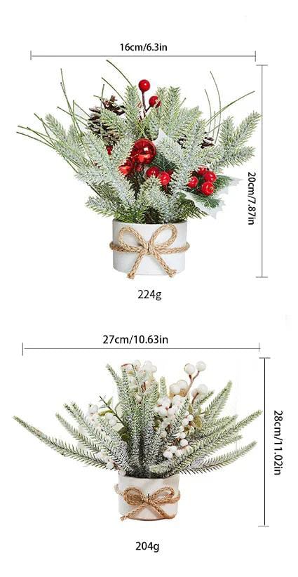 1Pcs Tabletop Exquisite Mini Christmas Tree
