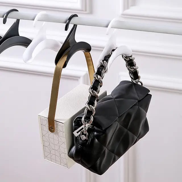 Multifunction arch hanger cabinet handbag hanger