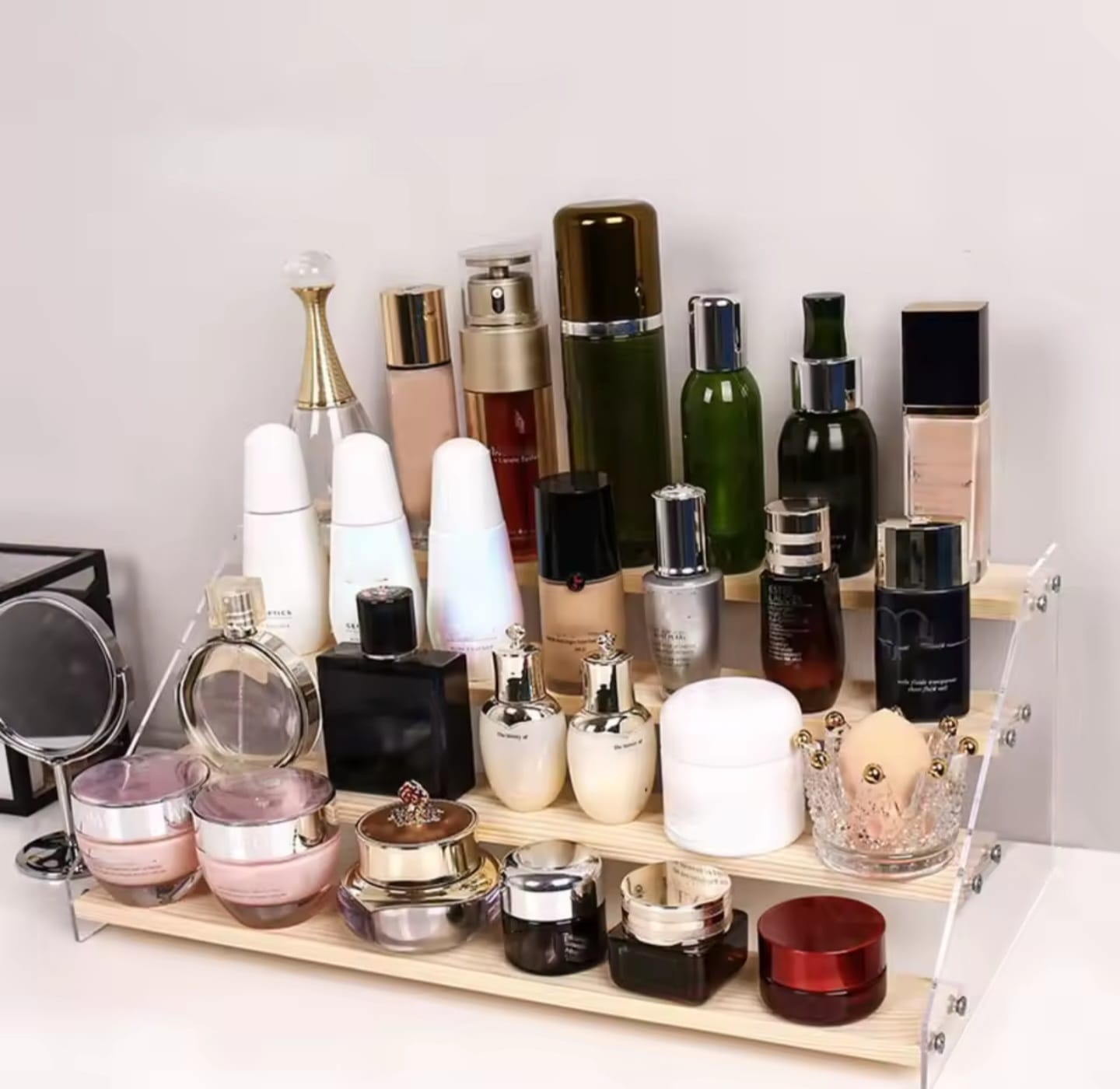 4layer perfume stand/spice rack