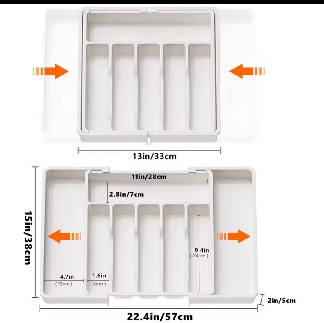 Expandable Cutlery Drawer organizer