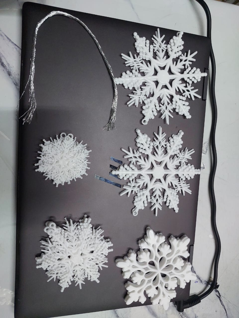Snowflake Christmas decor