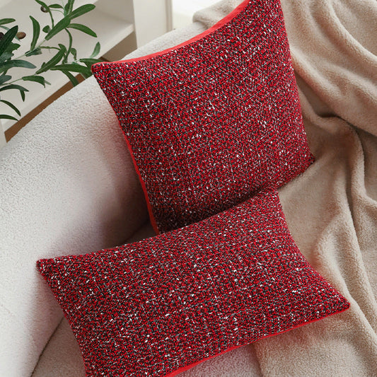 New Christmas Pillowcase Modern Simple Red