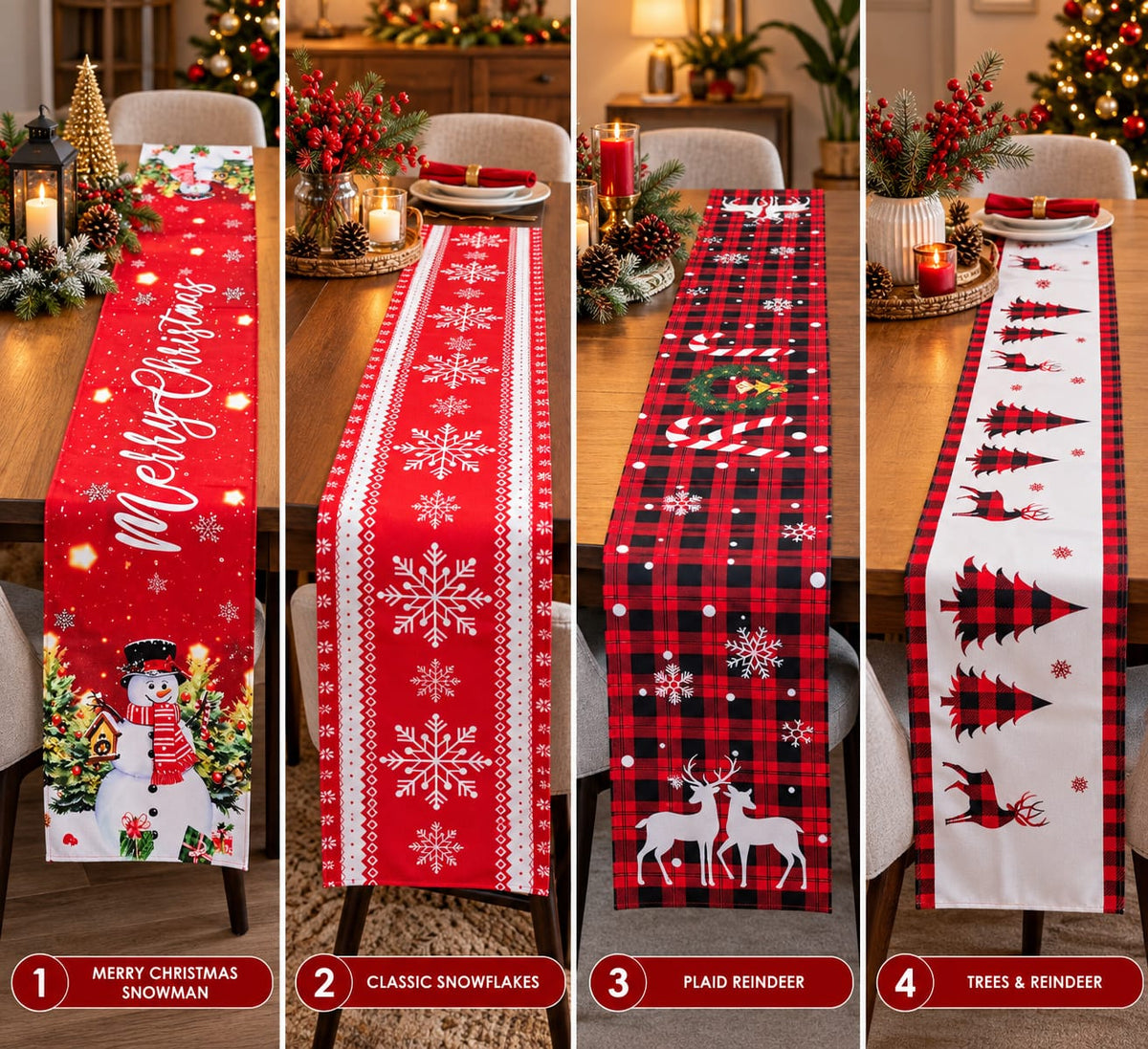 High Quality Christmas Table Runners