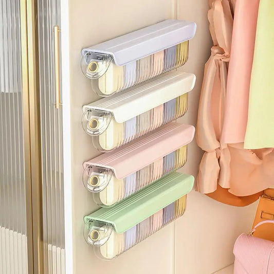 Wall-mounted Underwear Socks Storage Box Home Use