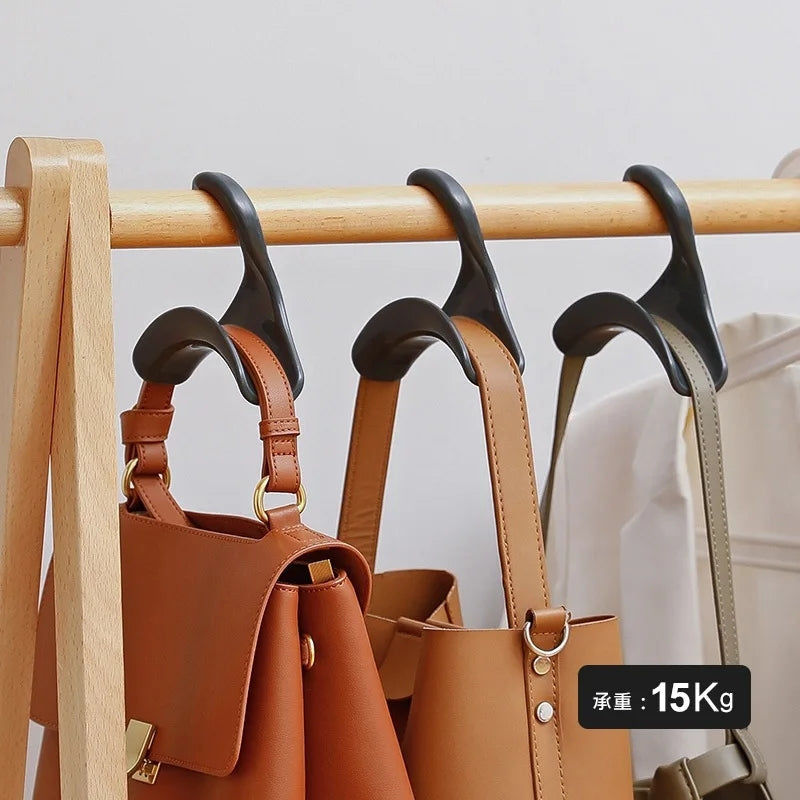 Multifunction arch hanger cabinet handbag hanger