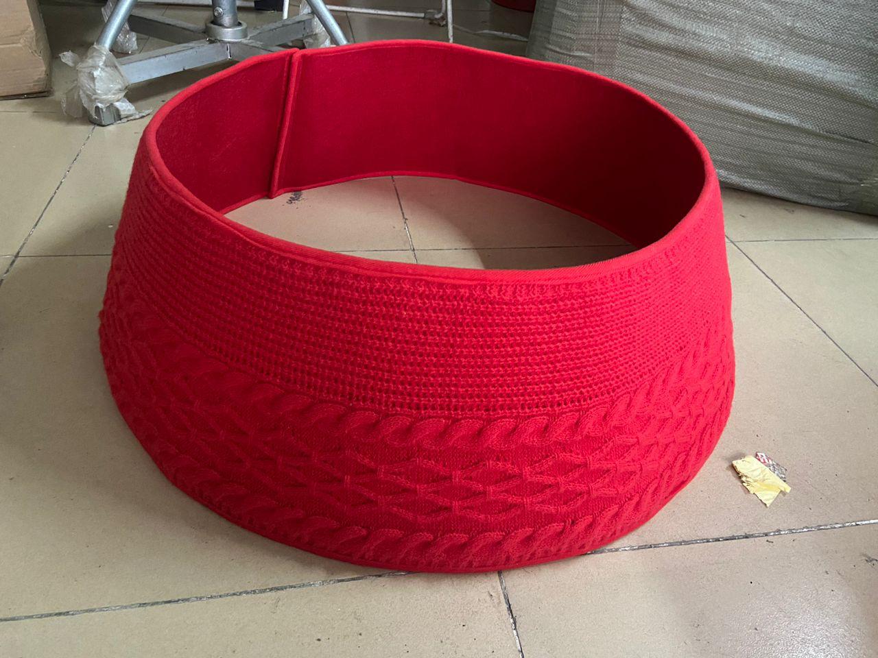 Beautifully knitted Christmas Tree Collar