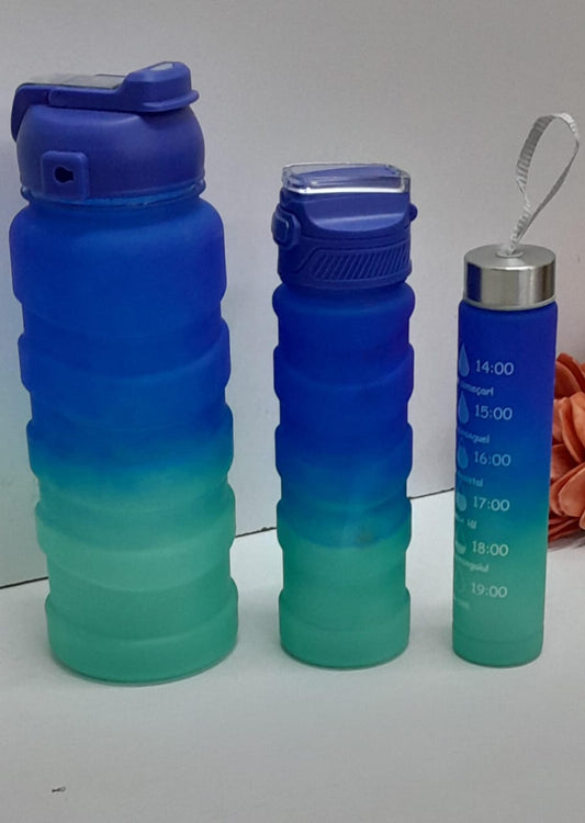3 in1 water bottle set