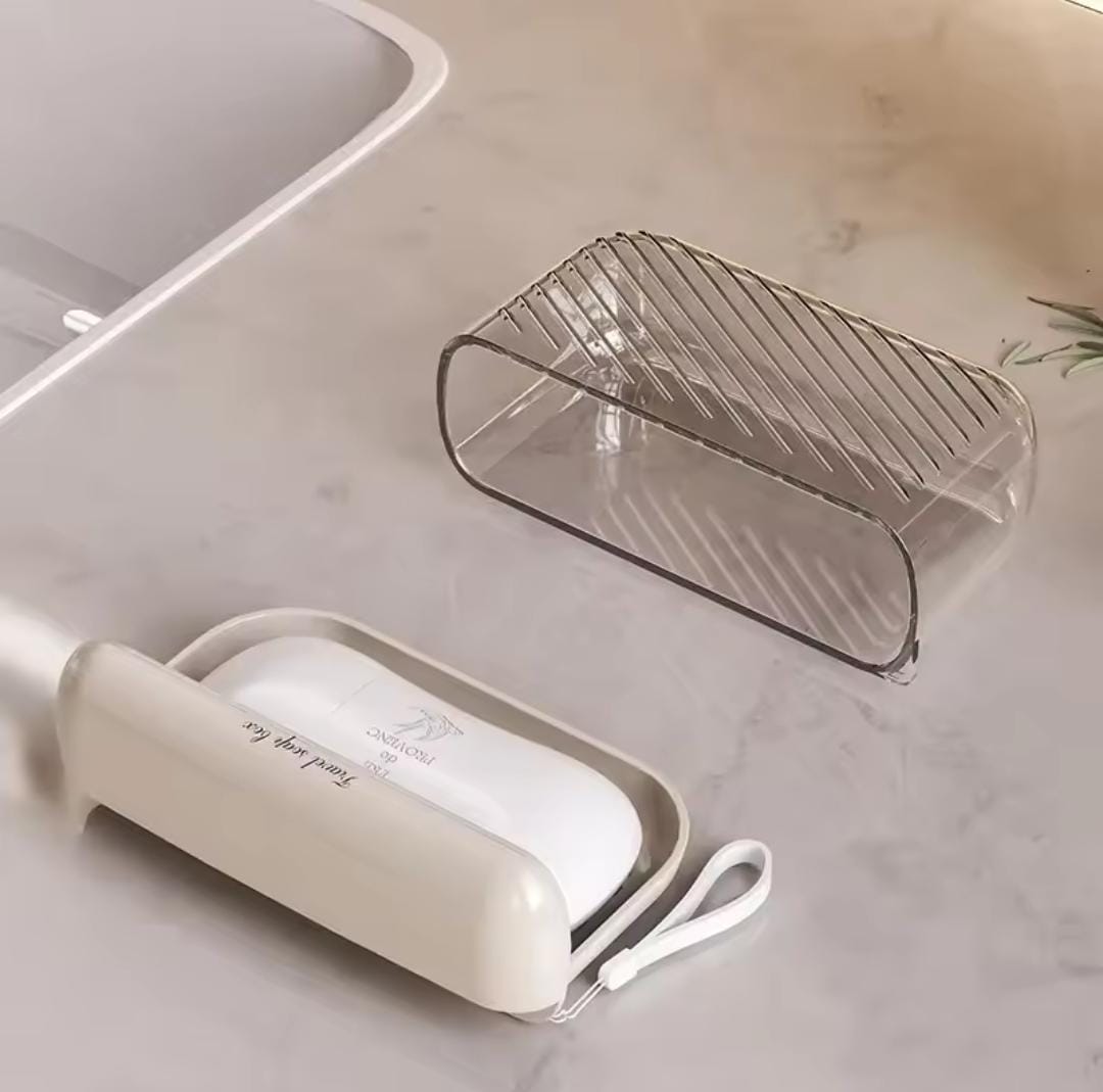 Acrylic soap holder