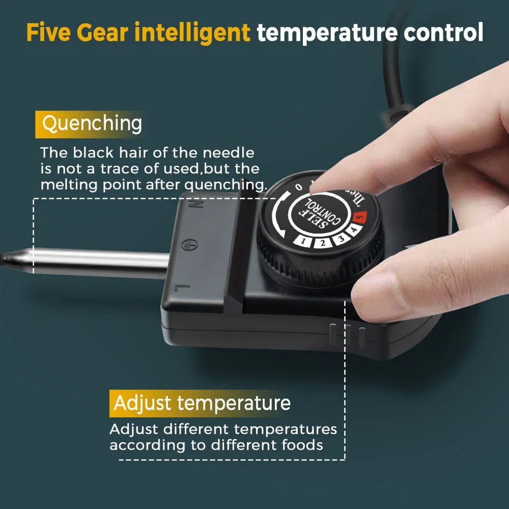 ELECTRIC BBQ GRILL PAN, Baking Grill Tray, Non-Stick Rectangular Multifunctional Household